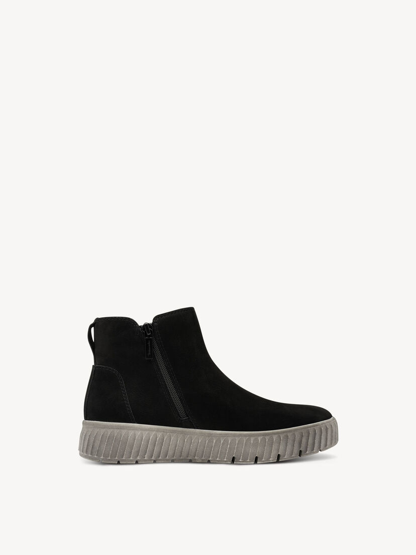 Chelseaboot, BLACK NUBUK, hi-res