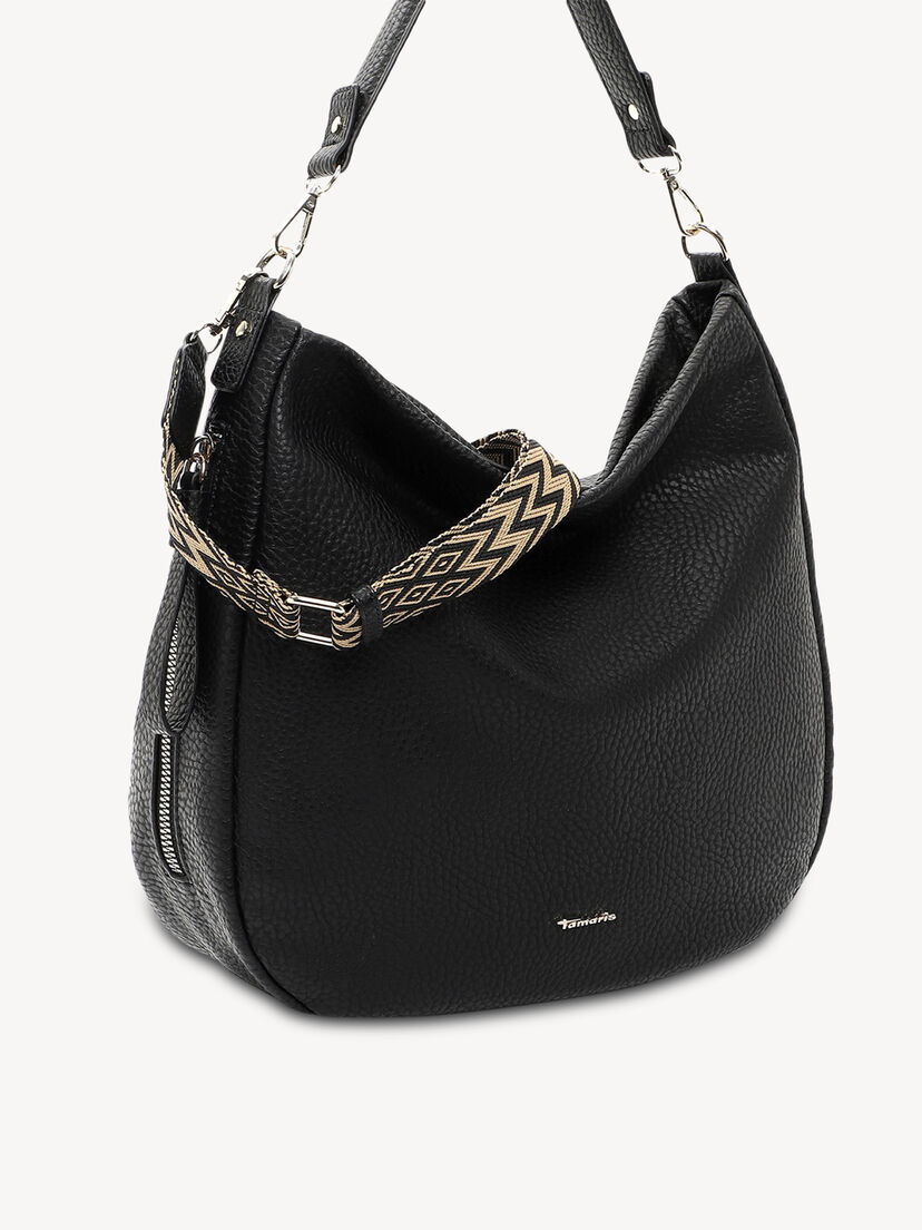 Handtas - zwart, black, hi-res