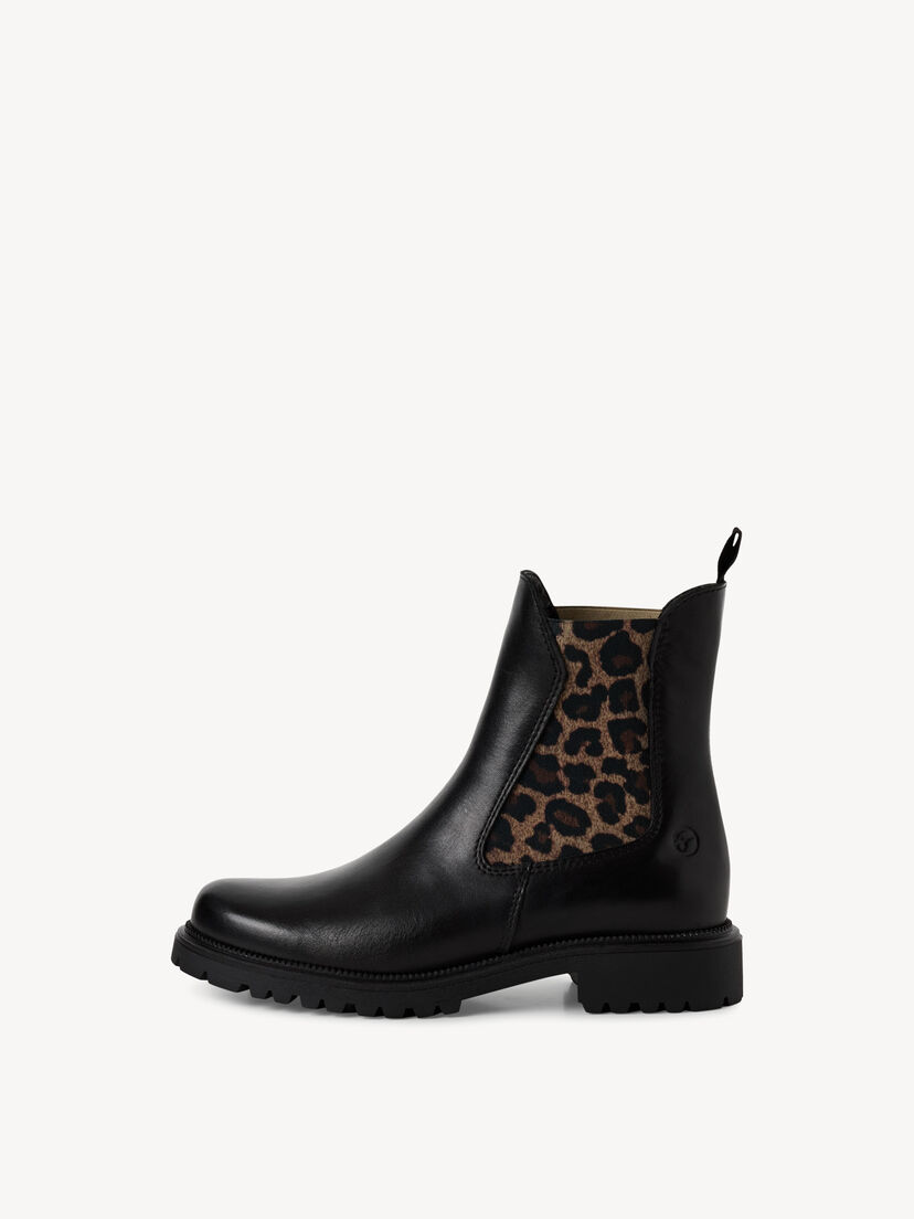 Chelseaboot, BLACK/LEOPARD, hi-res