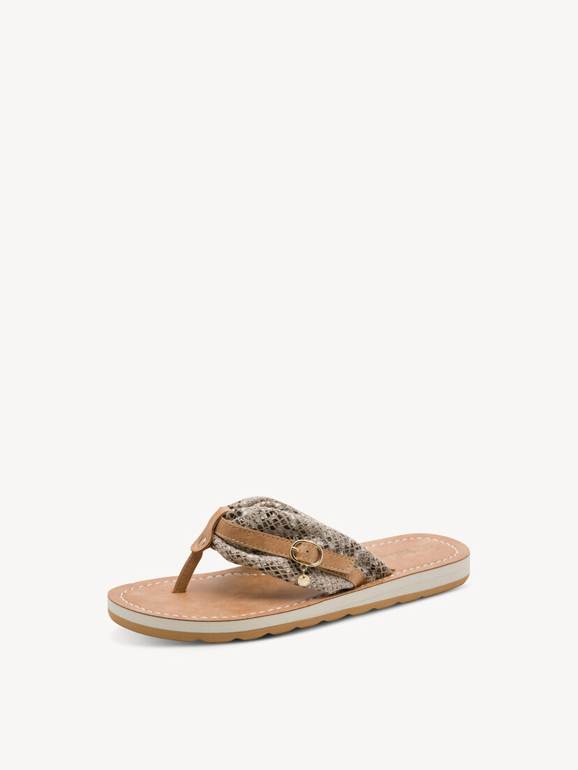 Flip Flops - beige, BEIGE SNAKE, hi-res