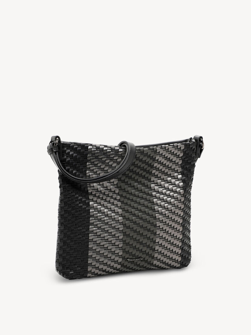 Schoudertas - zwart, black, hi-res