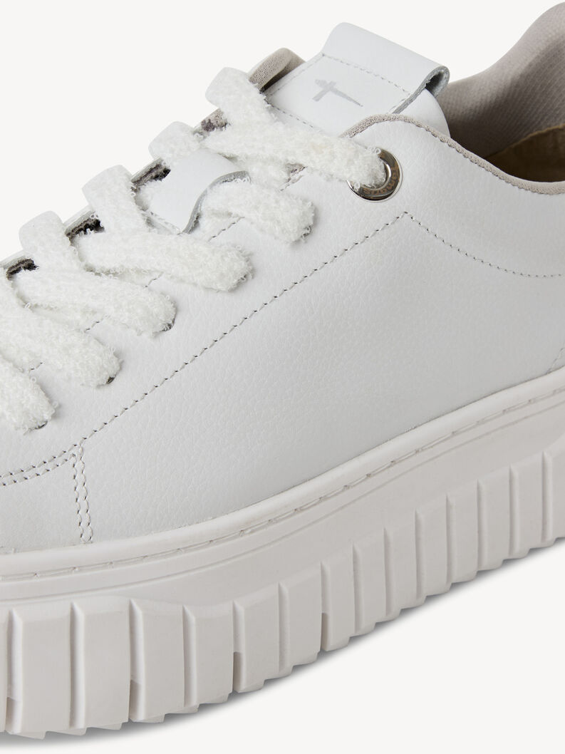 Ledersneaker - weiß, WHITE COMB, hi-res