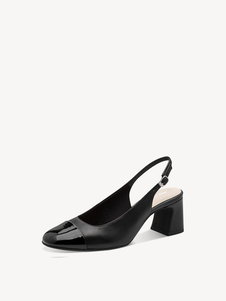 Slingpumps - schwarz, BLACK, hi-res