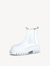 Leather Chelsea boot - white, WHITE LEA.UNI, hi-res