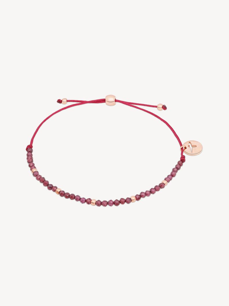 Bracelet, red, hi-res