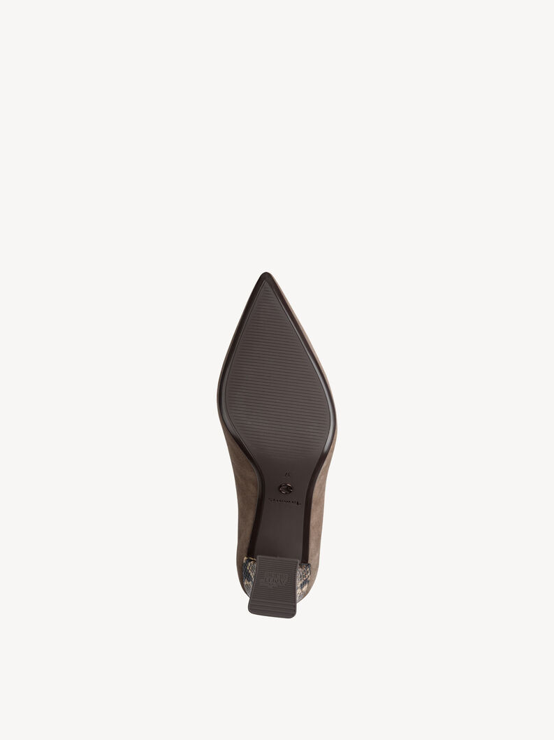 Lederpumps - braun, TAUPE COMB, hi-res