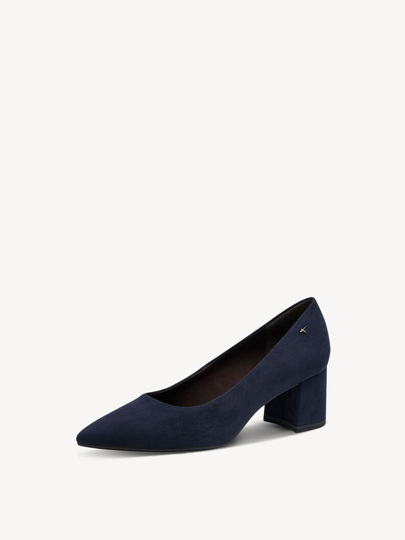 Escarpin - bleu, NAVY, hi-res