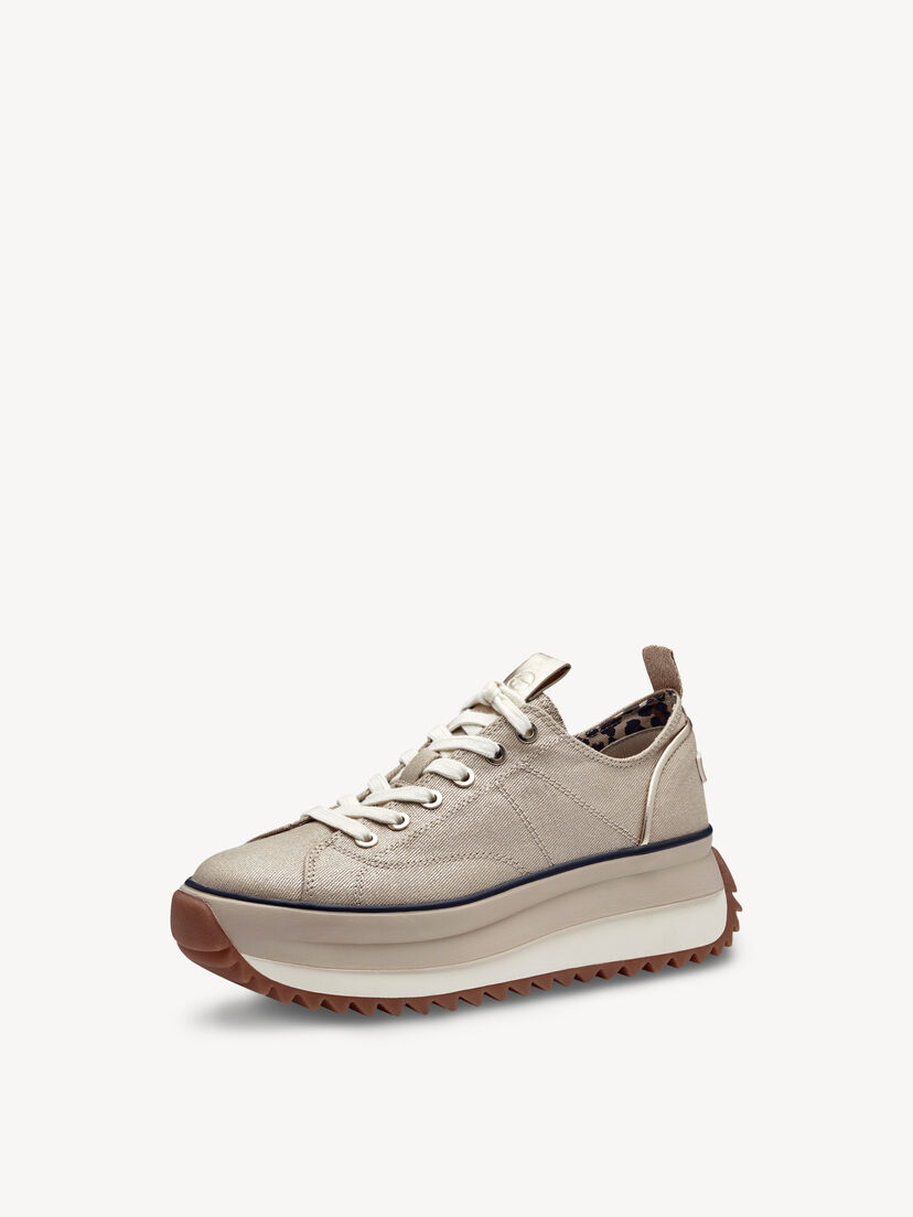 Sneaker - goud, LIGHT GOLD, hi-res