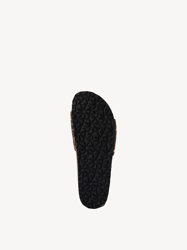 Pantolette - braun, COGNAC/LEOPARD, hi-res