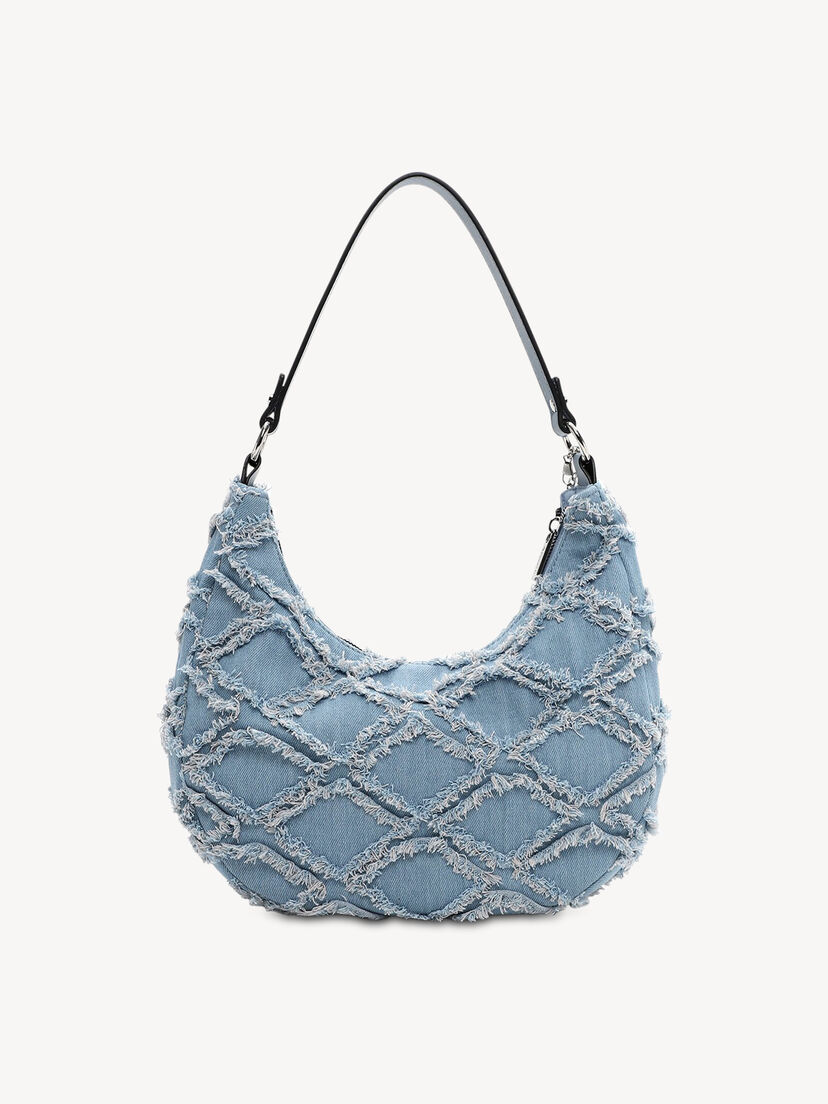 Handtas - blauw, blue, hi-res