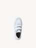 Ledersneaker - weiß, WHITE, hi-res