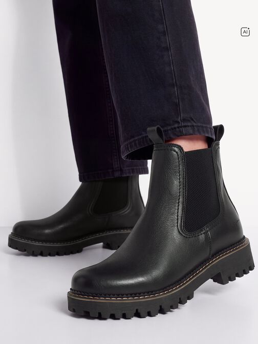 Chelsea Boot, BLACK LEATHER, hi-res