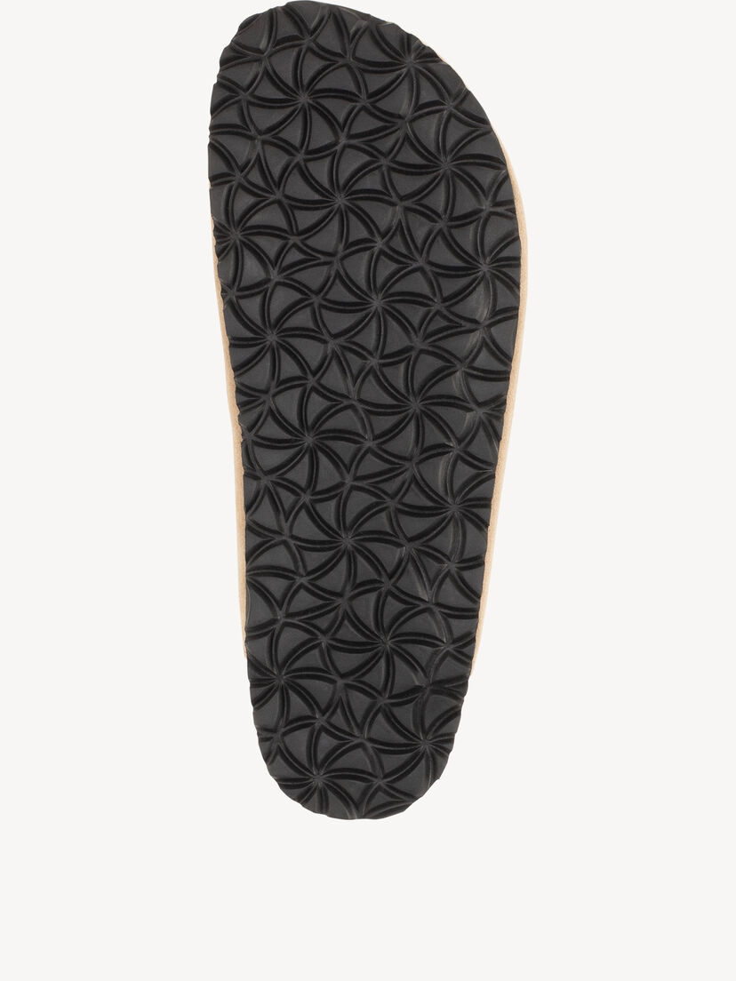 Leren Slipper - beige, TAUPE, hi-res