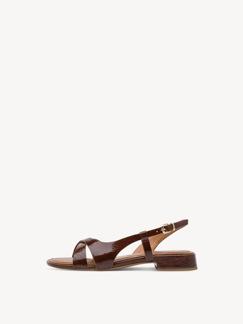 Sandaal, COGNAC PATENT, hi-res