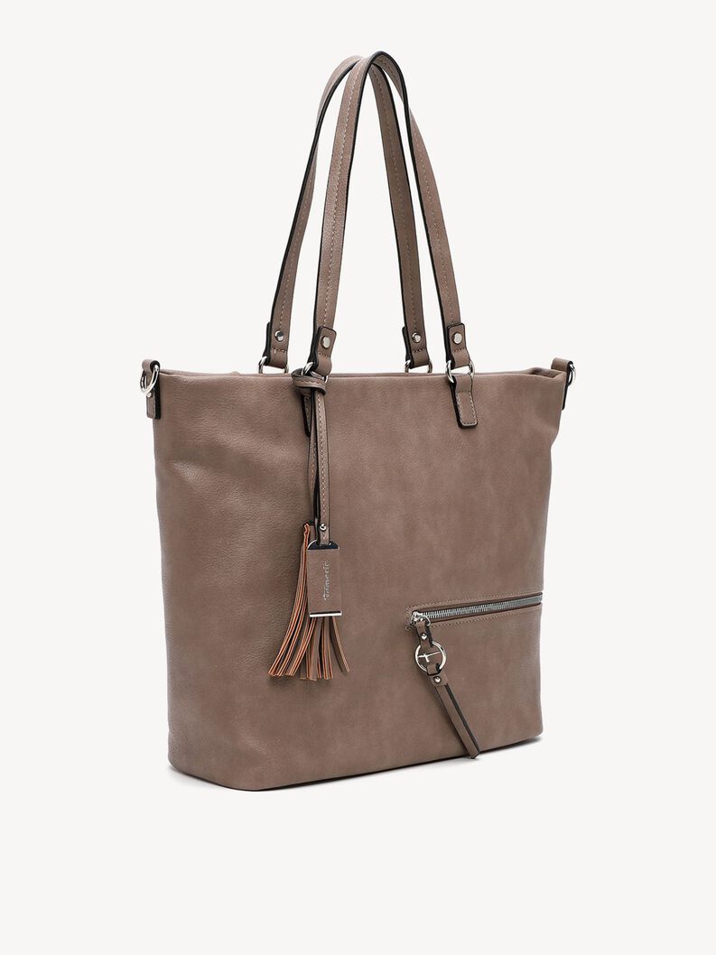 Shopper - beige, darktaupe, hi-res