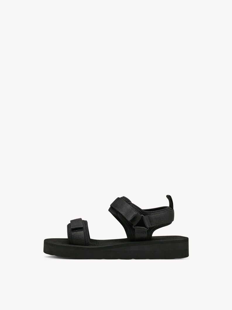 Sandaal - zwart, BLACK, hi-res