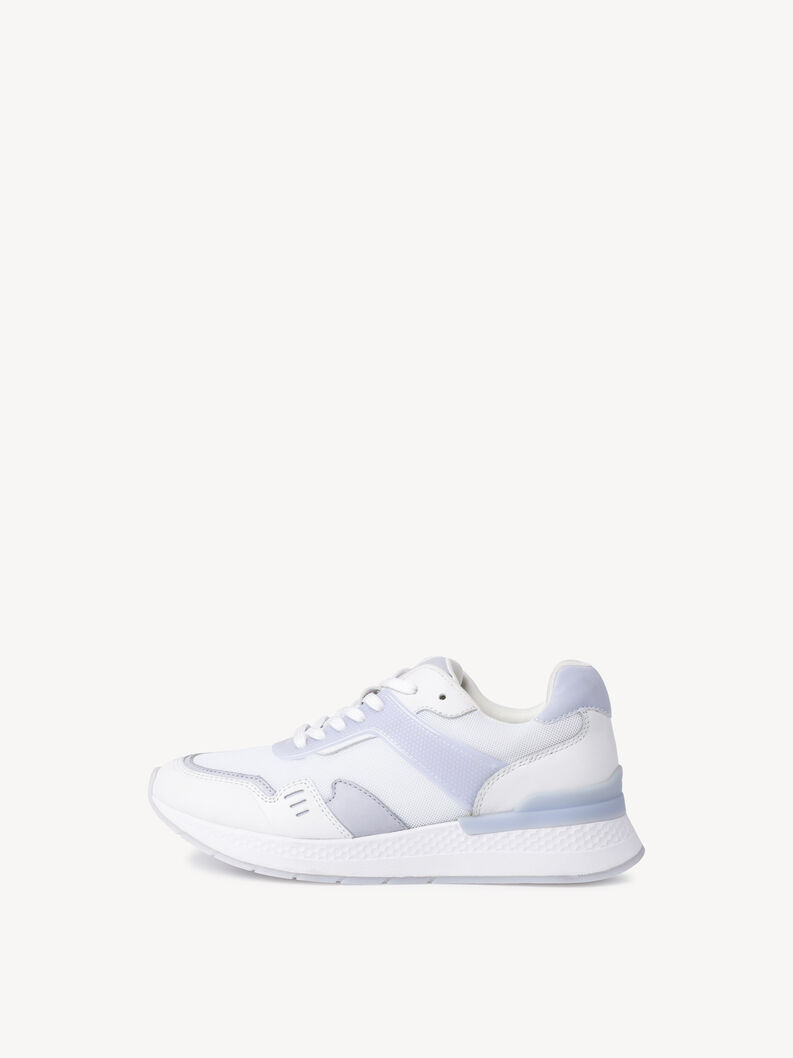 Sneaker - weiß, WHITE/BLEU, hi-res