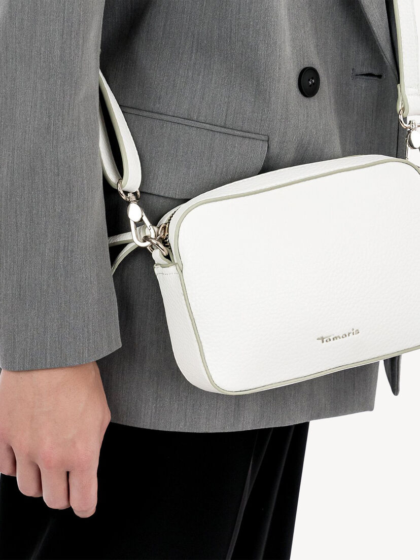 Schoudertas - wit, white, hi-res