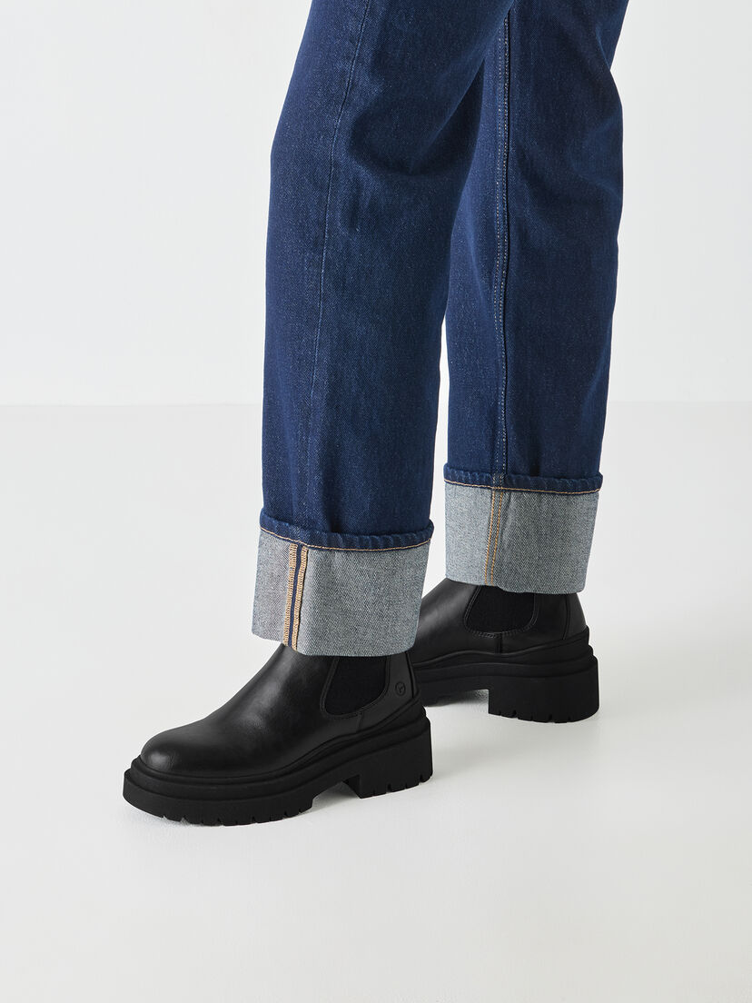 Chelseaboot - zwart, BLACK MATT, hi-res