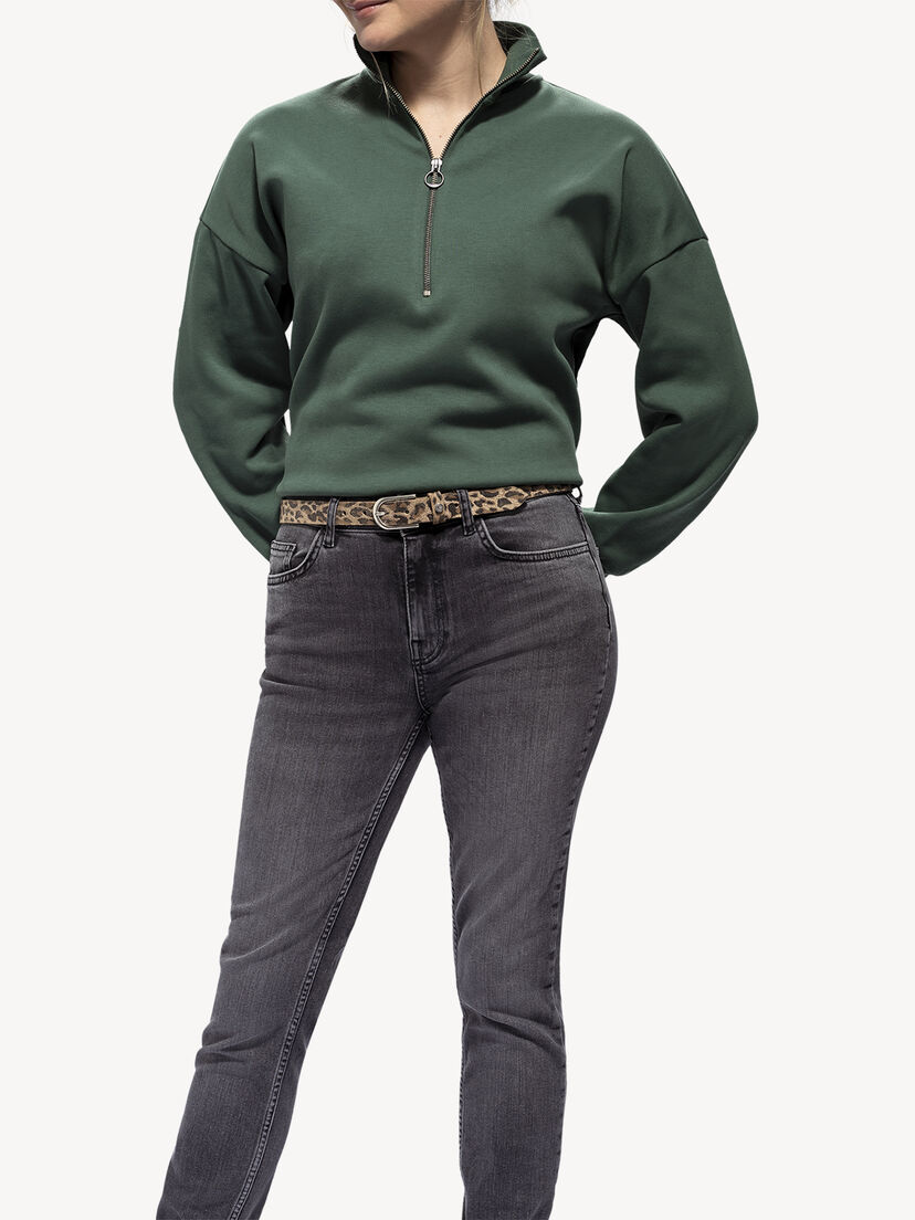 Leren riem, Taupe-Dunkelbraun, hi-res