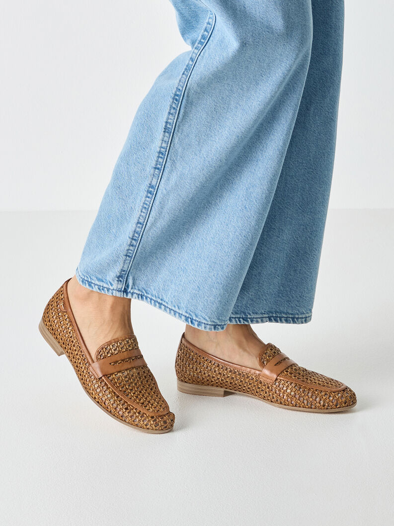 Slipper - braun, COGNAC, hi-res