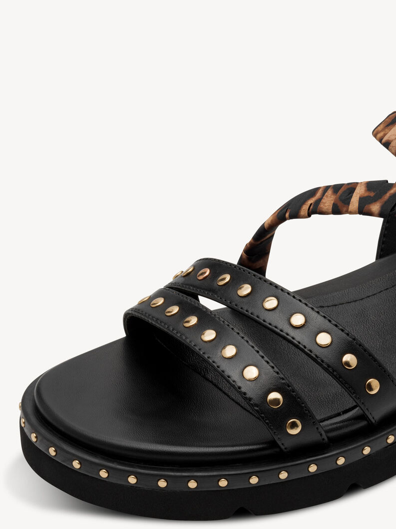 Sandalette - schwarz, BLACK COMB, hi-res