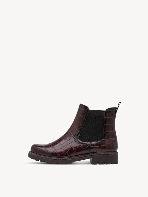 Chelsea Boot, BORDEAUX CROCO, hi-res