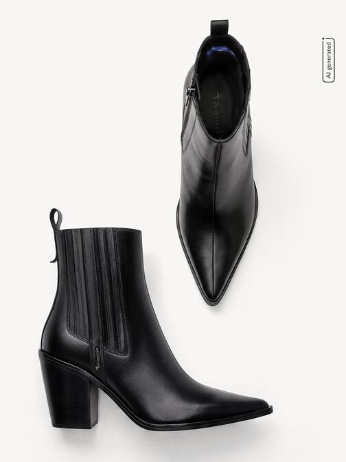Bottine, BLACK, hi-res