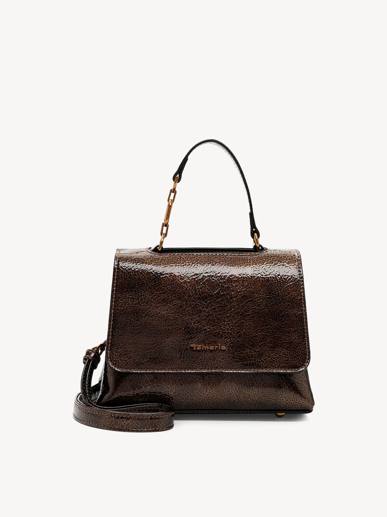 Satchel - brown, Bronze, hi-res