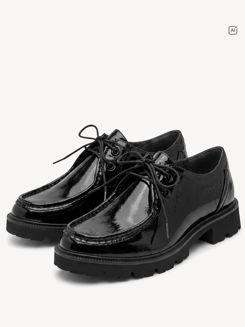 Halbschuh, BLACK PATENT, hi-res