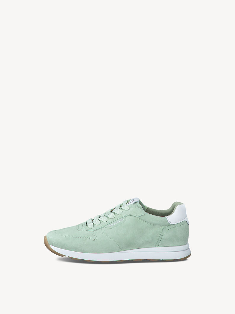 Leather Sneaker - green, MINT, hi-res