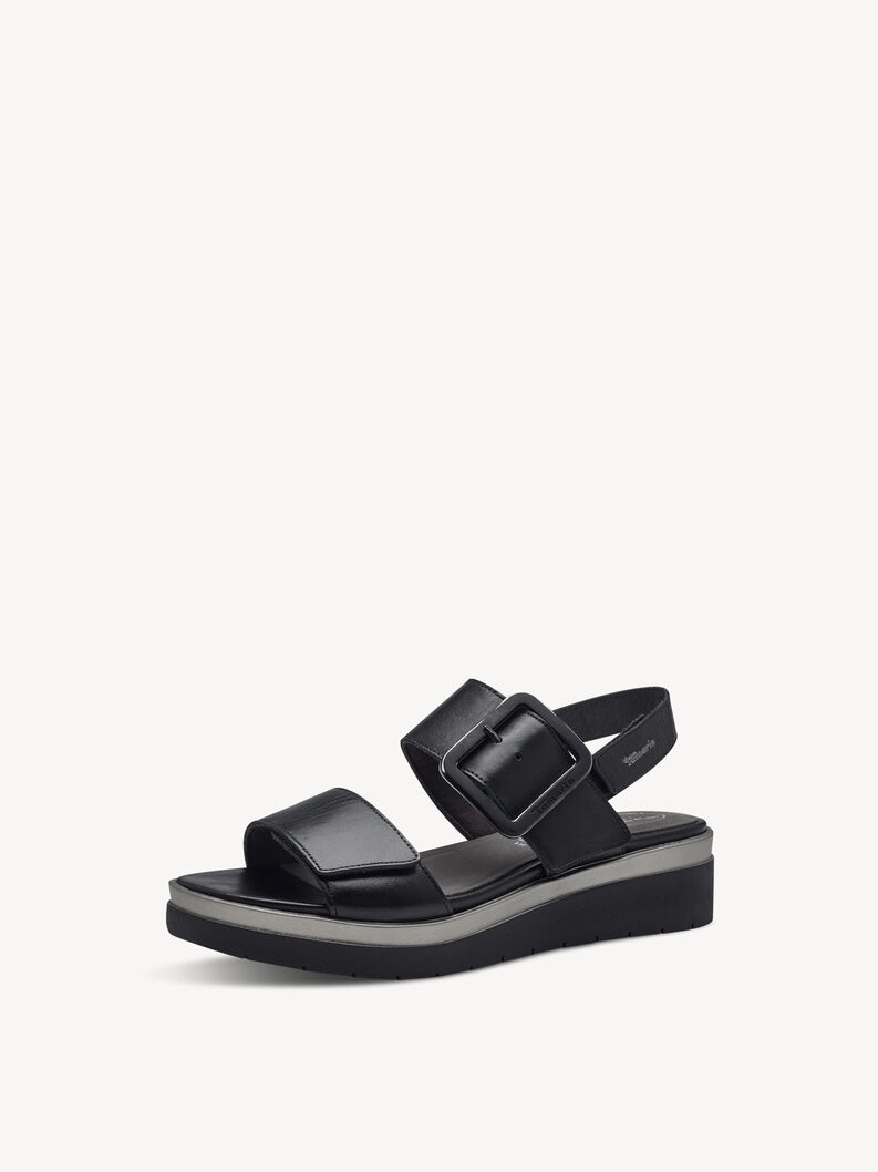 Sandalo - nero, BLACK COMB, hi-res