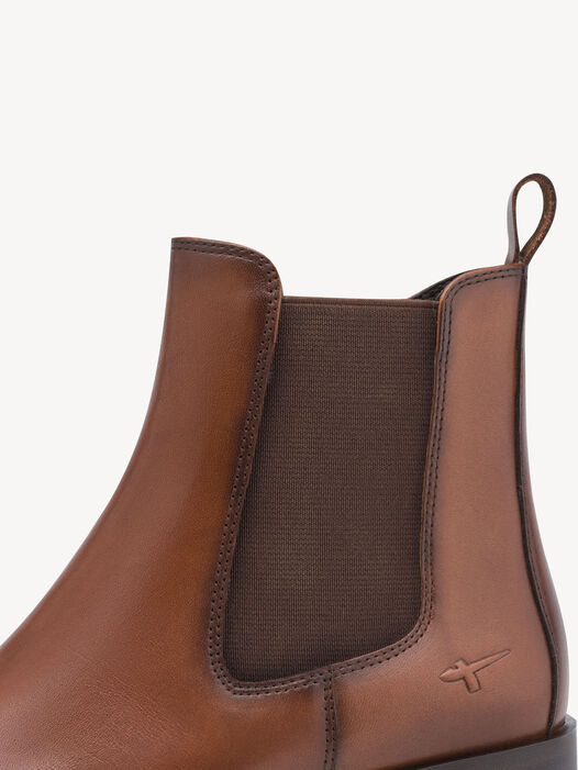 Chelseaboot, cognac, hi-res