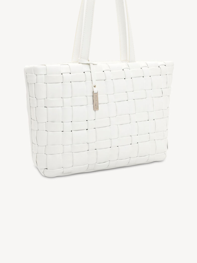 Shopperka - b&iacute;l&aacute;, white, hi-res