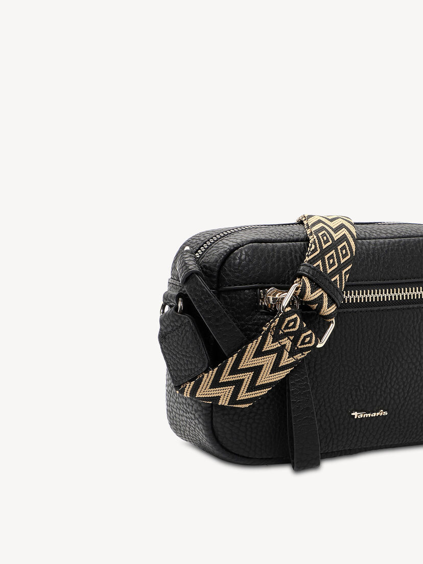 Schoudertas - zwart, black, hi-res