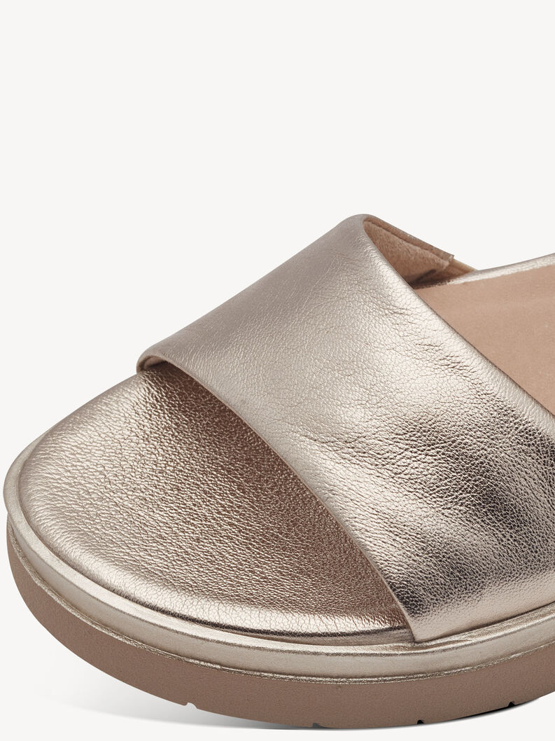 Heeled sandal, LT GOLD, hi-res