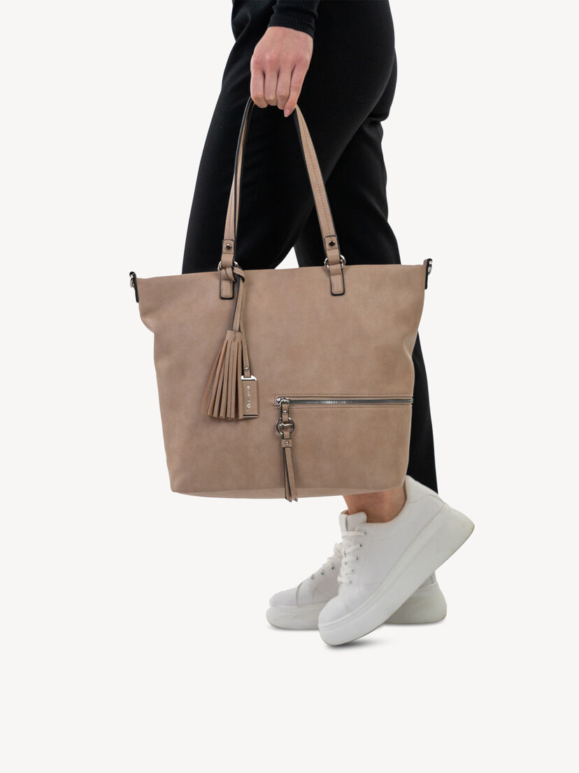 Shopper - bruin, taupe, hi-res