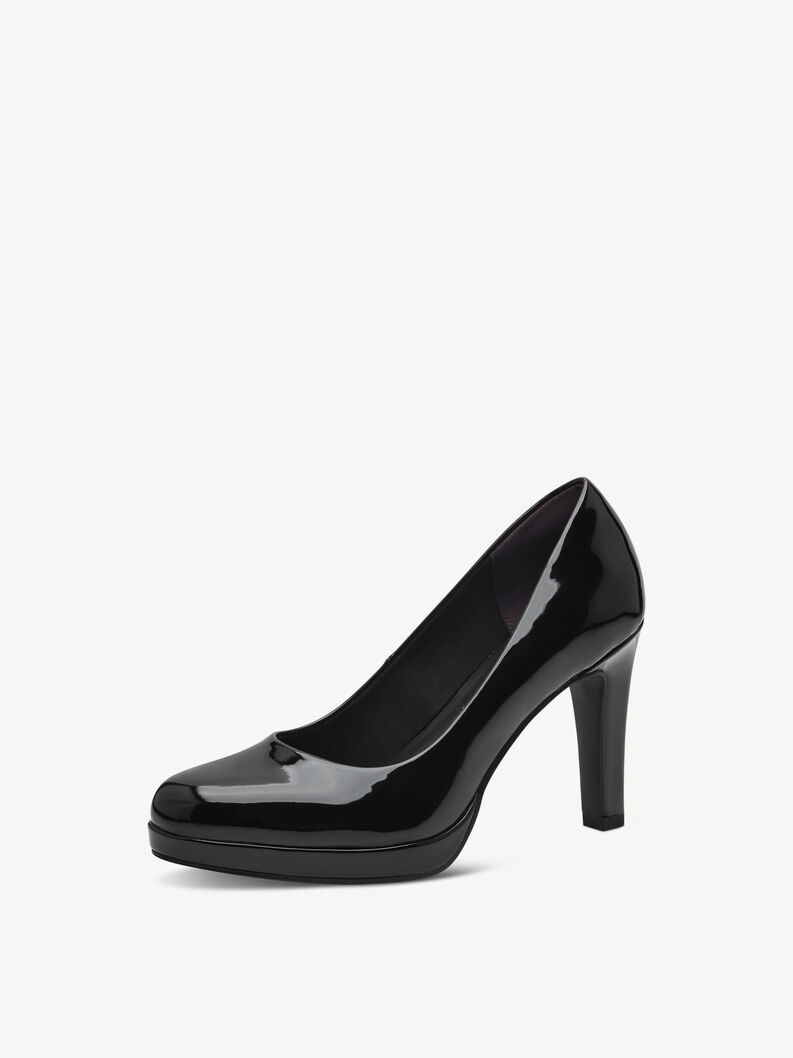 Escarpin - noir, BLACK PATENT, hi-res