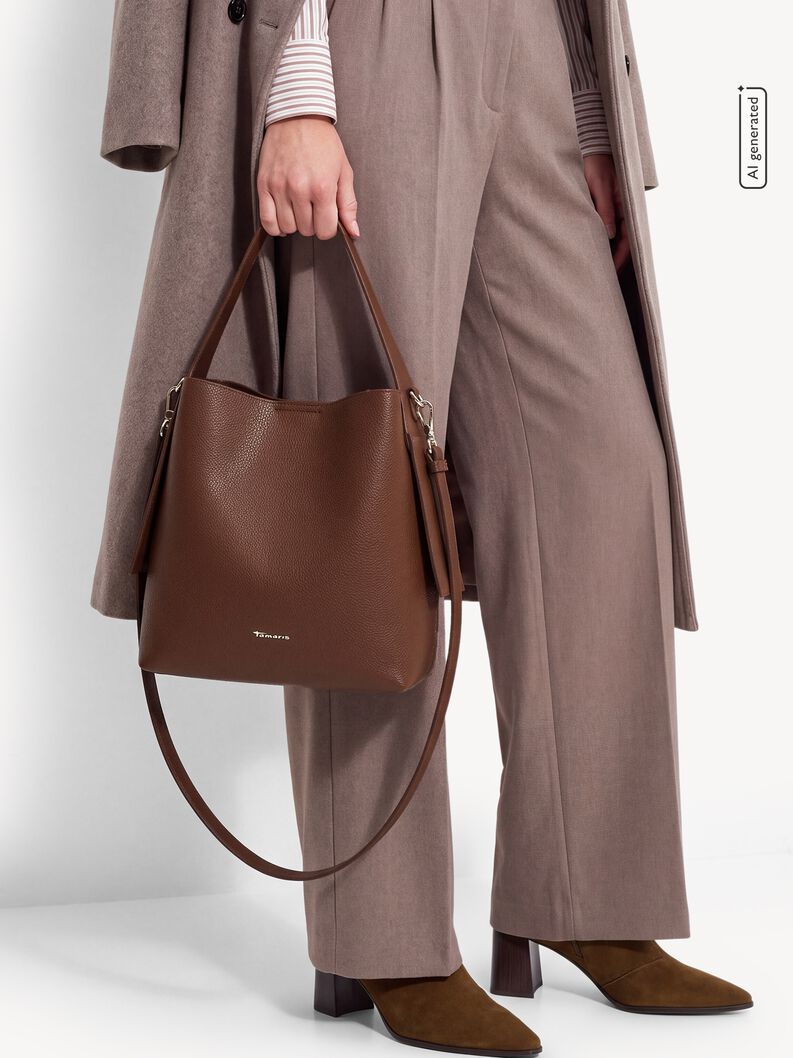 Bag, cognac, hi-res