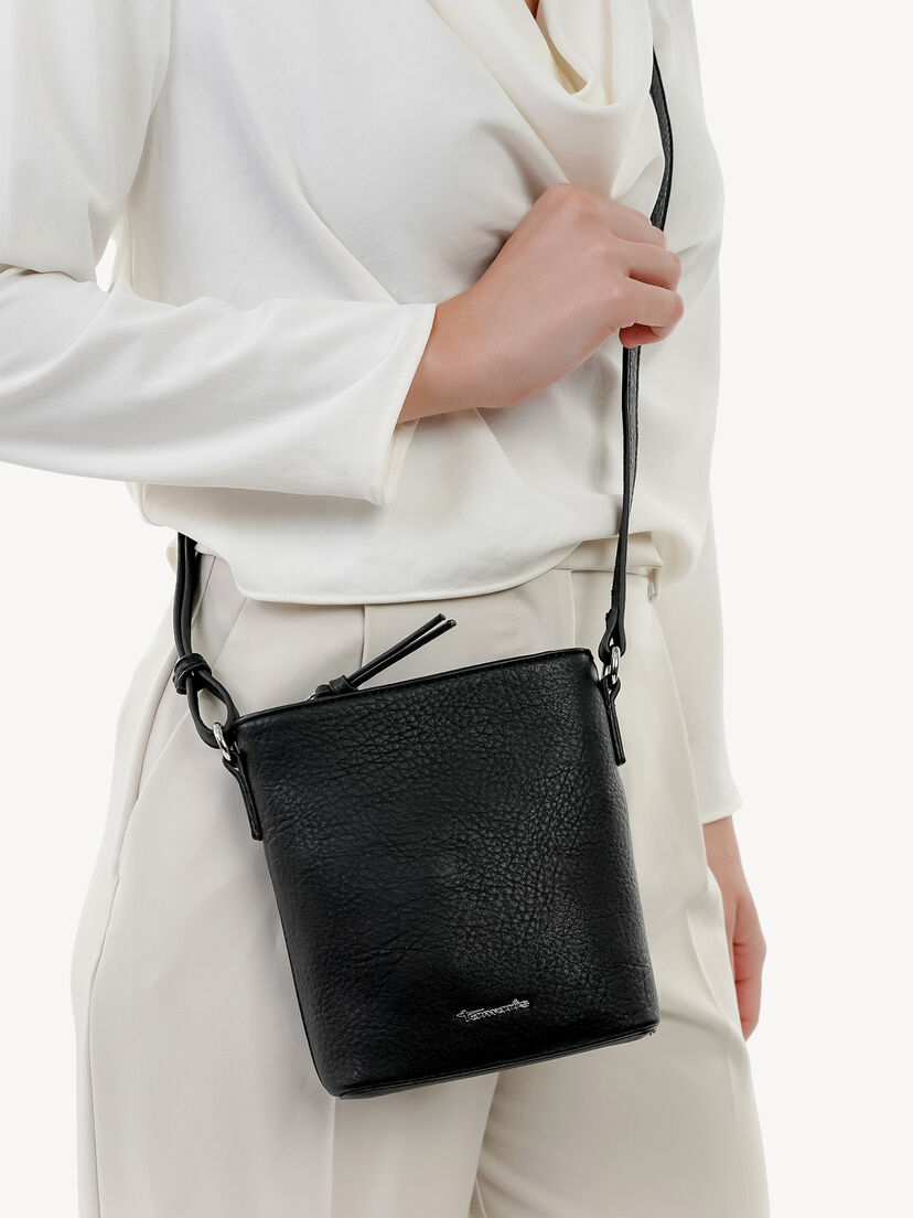 Schoudertas - zwart, black, hi-res