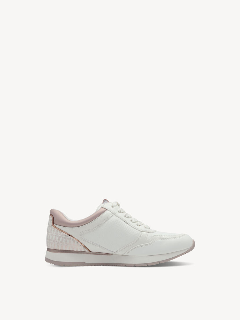 Sneaker - wit, WHT/ROSE GOLD, hi-res