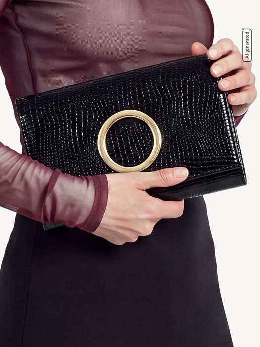 Clutch, black, hi-res