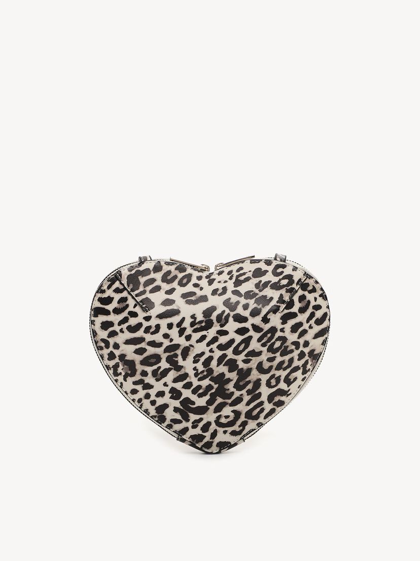 Schoudertas - zwart, black/white, hi-res