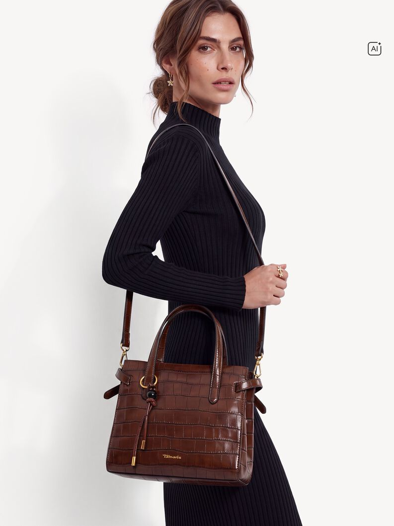 Shopper, cognac, hi-res