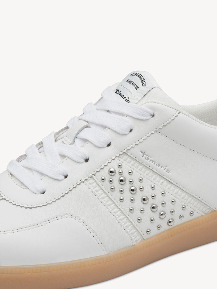 Sneaker, WHITE/SILVER, hi-res