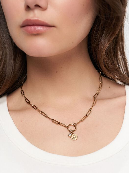 Halskettinge, goud, hi-res