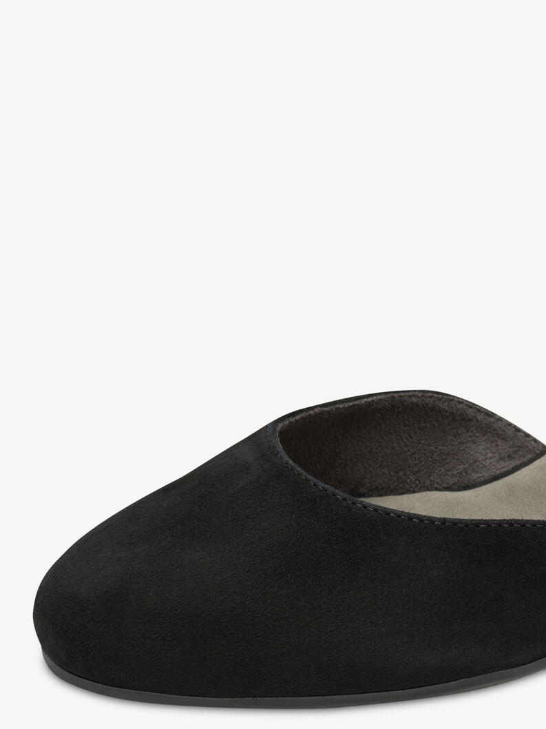 Decollet&eacute; - nero, BLACK SUEDE, hi-res