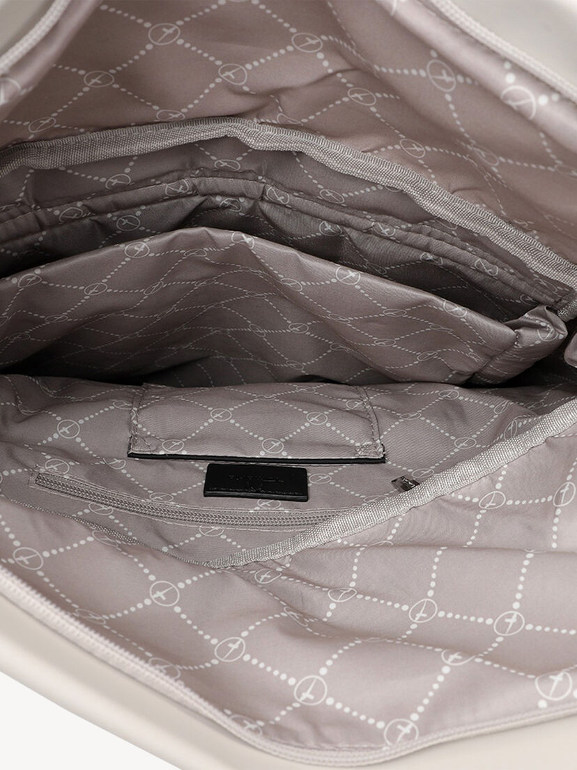 Rugzak - zwart, black/beige, hi-res