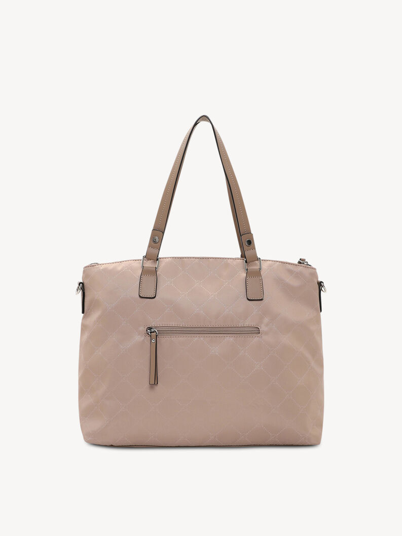 Shopping bag - brown, taupe, hi-res