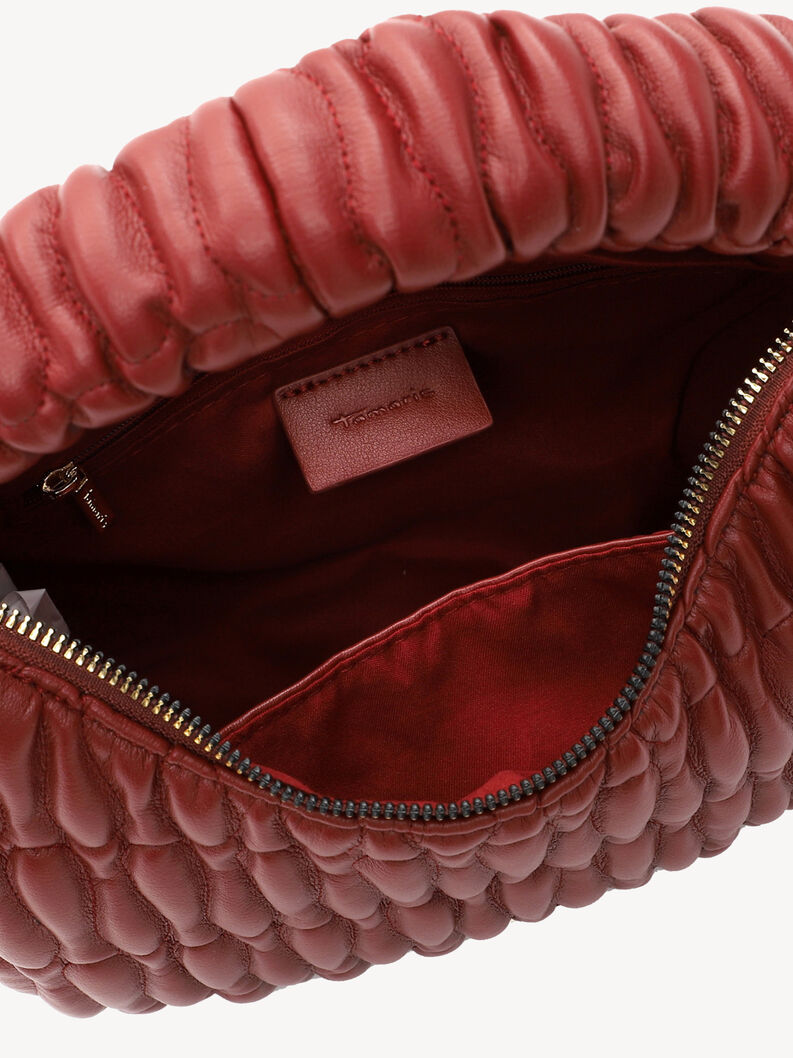 Handtas - rood, darkwine, hi-res